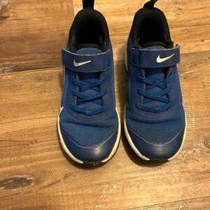 Nike Kids Royal Blue Hook-and-Loop Athletic Sneakers